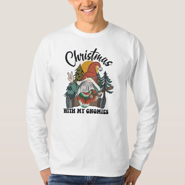 Camiseta Navidades con mis Gnomies (Anverso)