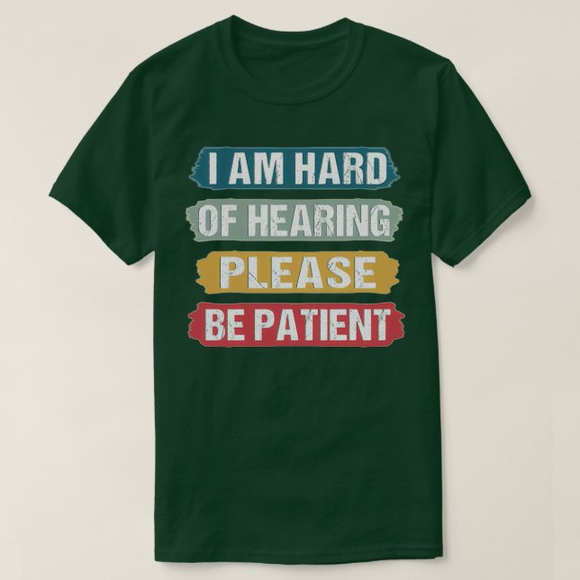 Camiseta navidades con problemas de audición (Diseño del anverso)