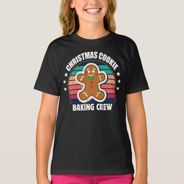 Camiseta Navidades Cookie Baking Crew (Anverso)