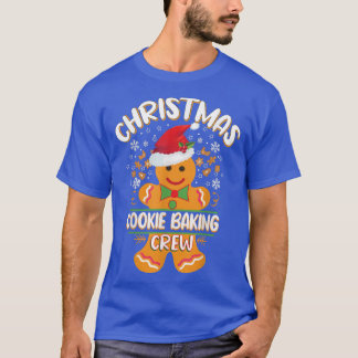 Camiseta Navidades Cookie Baking Crew Divertidas Navidades 