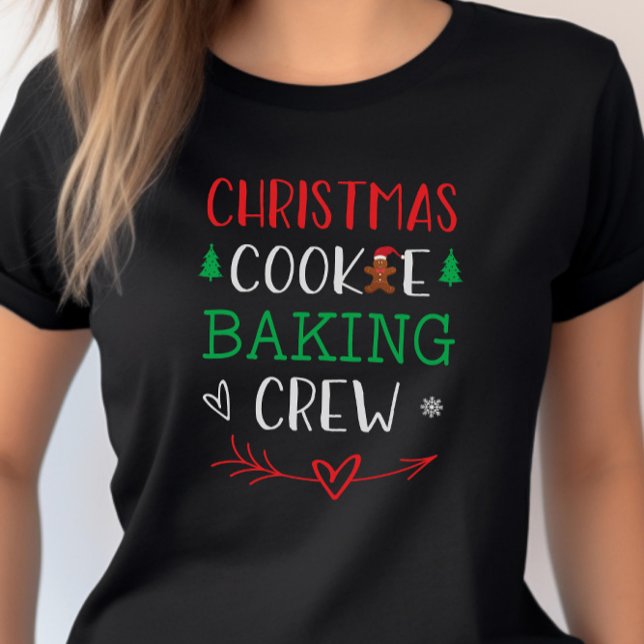 Camiseta Navidades Cookie Baking Crew Family Holiday (Subido por el creador)
