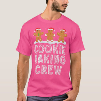 Camiseta Navidades Cookie Baking Crew Gingerbread