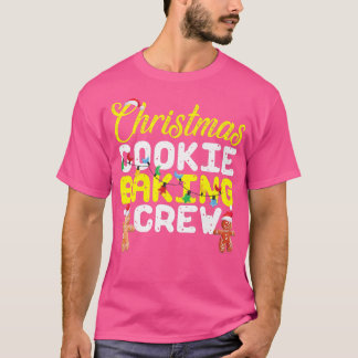 Camiseta Navidades Cookie Baking Crew Gingerbread Man