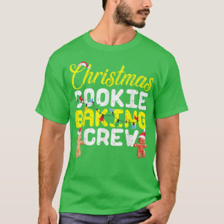Camiseta Navidades Cookie Baking Crew Gingerbread Man