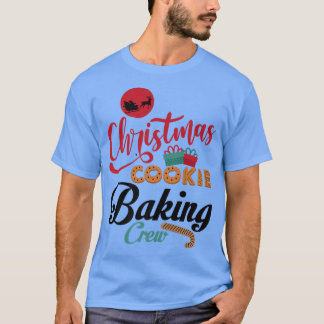 Camiseta Navidades Cookie Baking Crew Gingerbread Team Sant