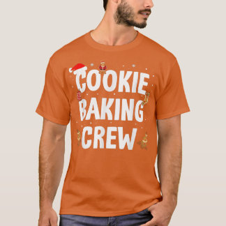 Camiseta Navidades Cookie Baking Crew Holiday Cocina al hor