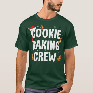 Camiseta Navidades Cookie Baking Crew Holiday Cocina al hor