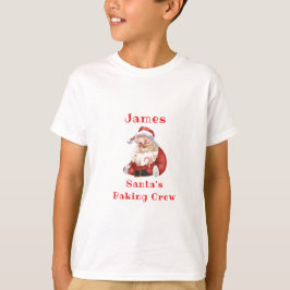 Camiseta Navidades Cookie Baking Crew Kids