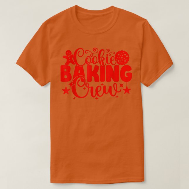 Camiseta Navidades Cookie Baking Crew Navidades Holi (Diseño del anverso)