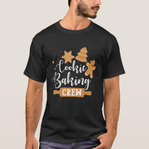 Camiseta Navidades Cookie Baking Crew Pajama, Gingerbread B