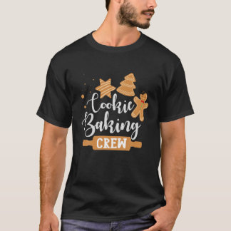 Camiseta Navidades Cookie Baking Crew Pajama, Gingerbread B