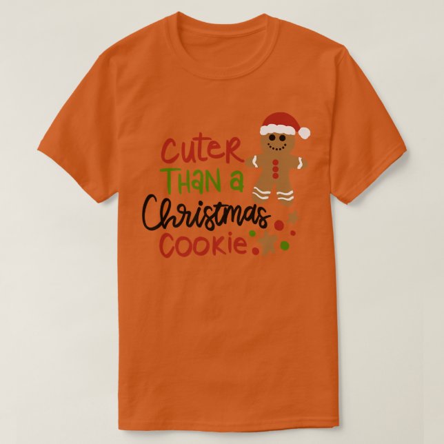 Camiseta Navidades Cookie Baking Crew Pajama, Gingerbread C (Diseño del anverso)