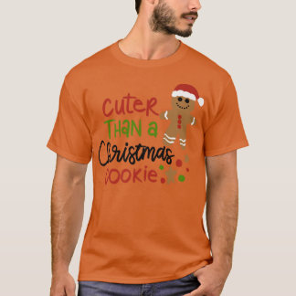 Camiseta Navidades Cookie Baking Crew Pajama, Gingerbread C