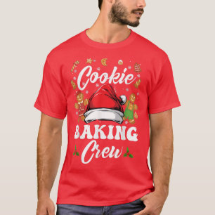 Camiseta Navidades Cookie Baking Crew Pajama, Gingerbread C