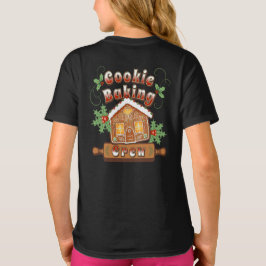 Camiseta Navidades Cookie Baking Gingerbread House -