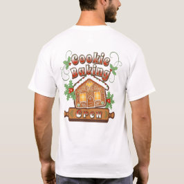 Camiseta Navidades Cookie Baking Gingerbread House Crew -
