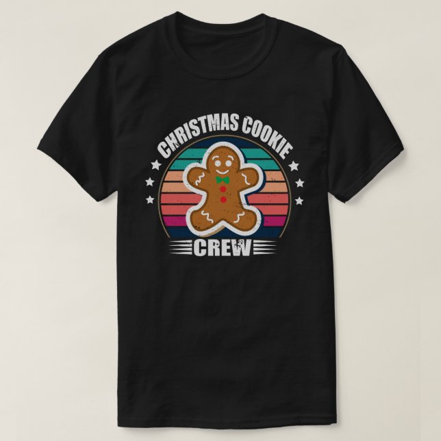 Camiseta Navidades Cookie Comer a la Familia (Diseño del anverso)