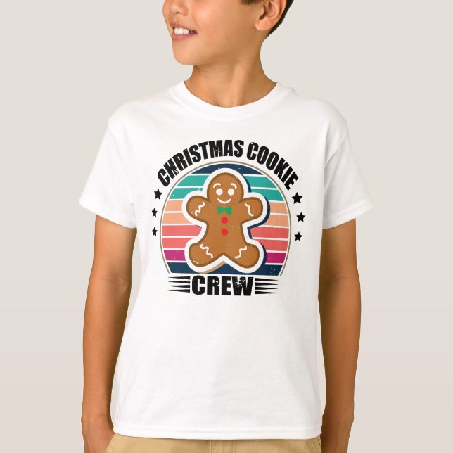 Camiseta Navidades Cookie Comer a la Familia (Anverso)