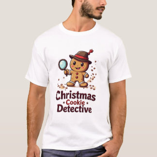 Camiseta Navidades Cookie Detective T-Shirt