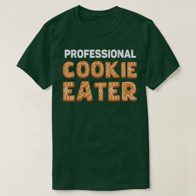 Camiseta Navidades Cookie Eater Profesionales Baking Team G (Diseño del anverso)