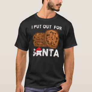 Camiseta Navidades Cookies Que Puse Para Santa Xmas Pajama