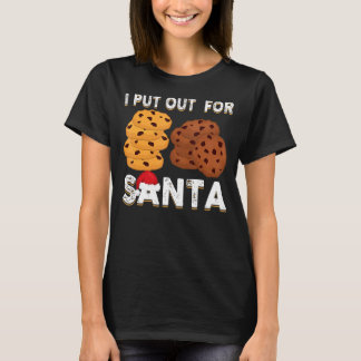 Camiseta Navidades Cookies Que Puse Para Santa Xmas Pajama