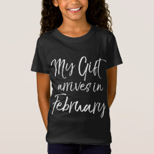 Camiseta Navidades cortos embarazos revelan que mi regalo l