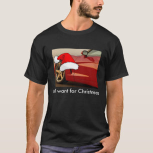 Camiseta Navidades Corvette rojo