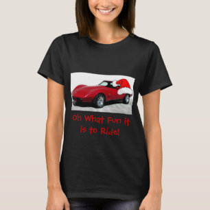 Camiseta navidades Corvette Rojo 1979