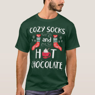 Camiseta Navidades Cosy Socks Chocolate Caliente Tipo De Dí