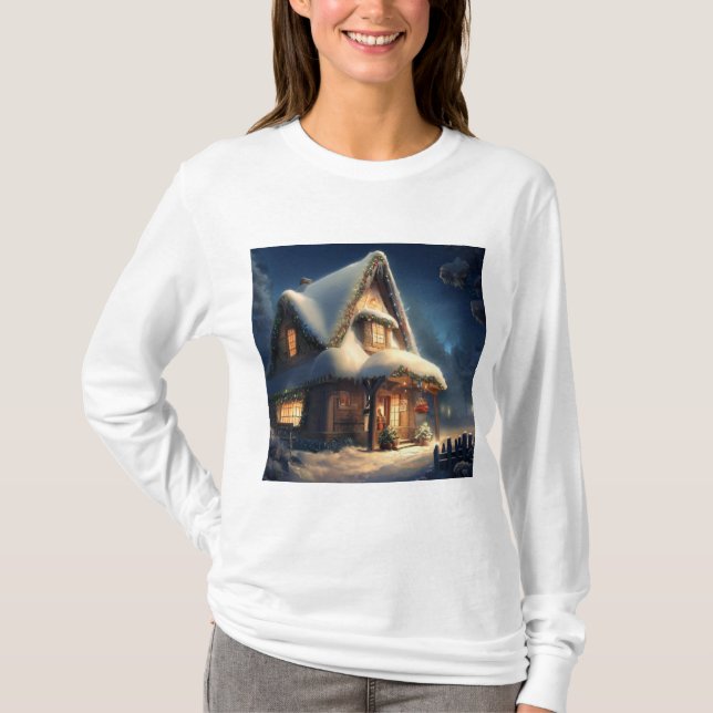 Camiseta Navidades Cottage 6 (Anverso)