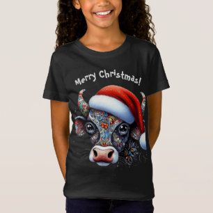 Camiseta Navidades Cow Bull con tarjeta de Navidades de San