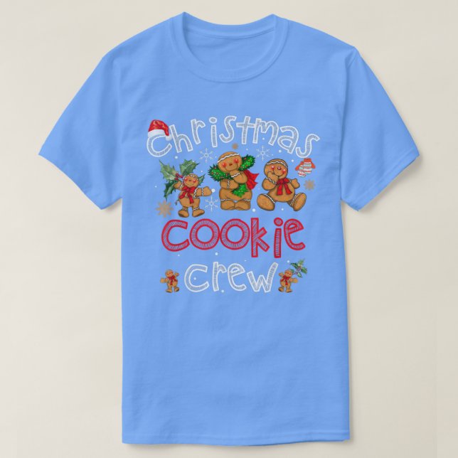 Camiseta Navidades Creando Equipo Cookie Crew Nuevos Panade (Diseño del anverso)