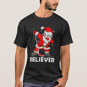 Camiseta Navidades creen que jugadora de hockey en Santa Da