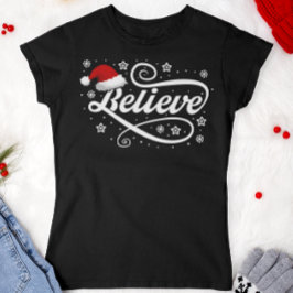 Camiseta Navidades creen que Santa Claus - Papá Noel