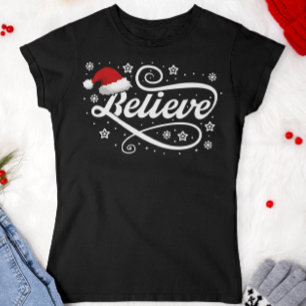 Camiseta Navidades creen que Santa Claus - Papá Noel