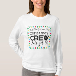 Camiseta Navidades Crew Family Tee