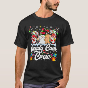 Camiseta Navidades Crew Gingerbread En Candy House Cute Xma