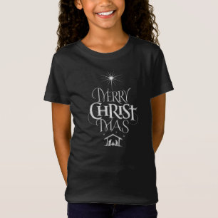 Camiseta Navidades cristianos Chalkboard Jesucristo Mas