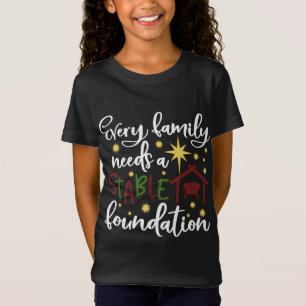 Camiseta Navidades cristianos dicen familia de citas religi