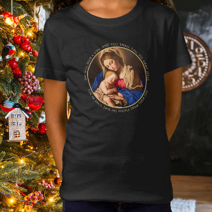 Camiseta Navidades cristianos madoneses y niños obsequios a