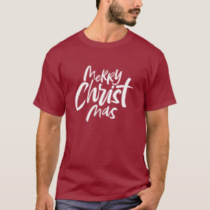 Camiseta Navidades cristianos moras dejando caligrafía