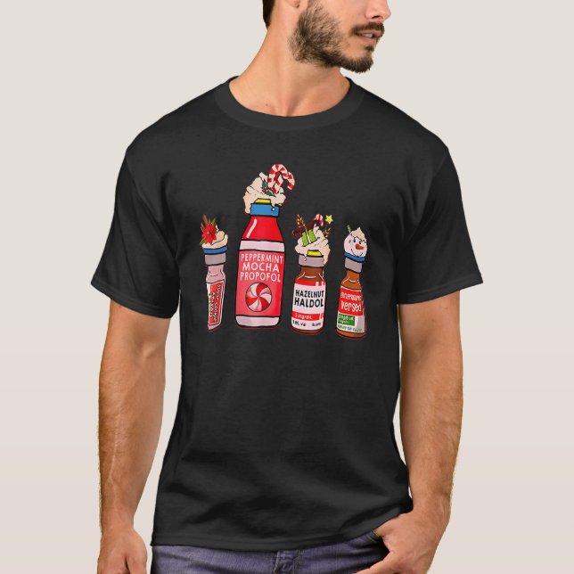 Camiseta Navidades Crna Pacu ER ED Enfermera de Cuidados Cr (Anverso)