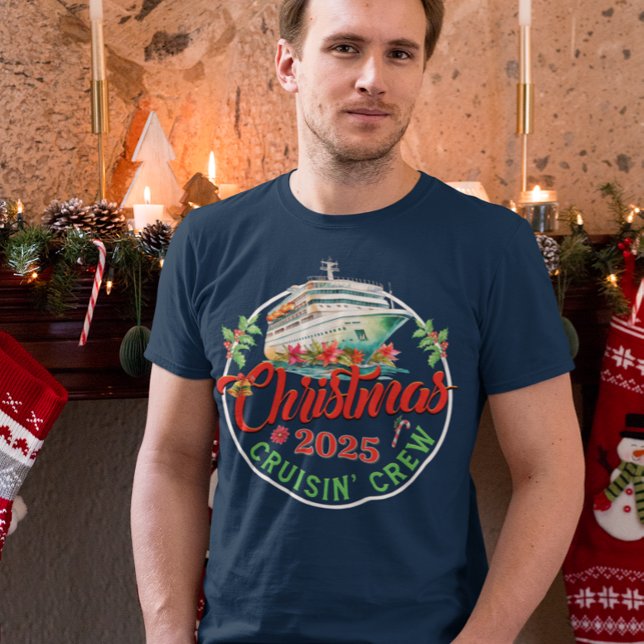 Camiseta Navidades Cruizando Tripulación (Subido por el creador)