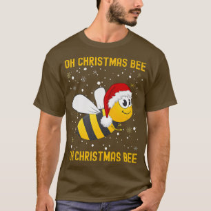 Camiseta Navidades Cuidados Bumble Bee Oh Chiste Árbol de N