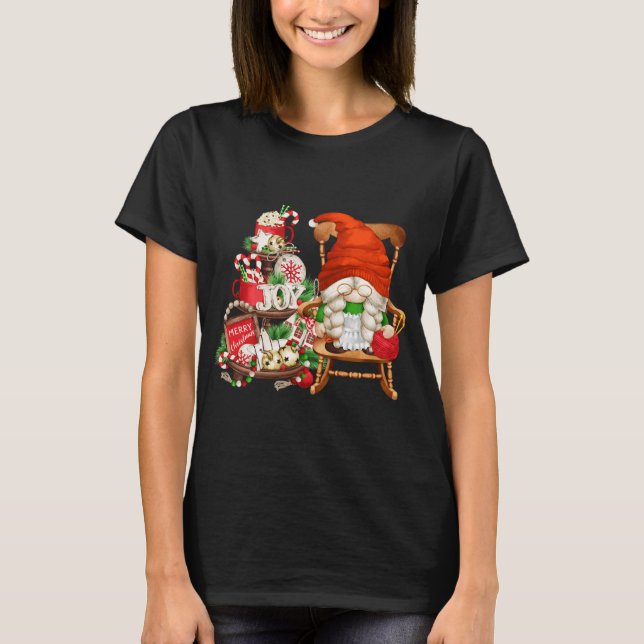 Camiseta Navidades Cuidados Chrochet Abuela Para Navidad Co (Anverso)