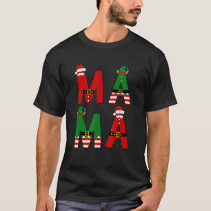 Camiseta Navidades curas navidad madre madre madre árbol ma