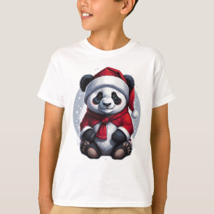 Camiseta Navidades Cute Panda