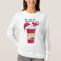 Navidades Cute Red Santa Hat Coffee Candy Cane