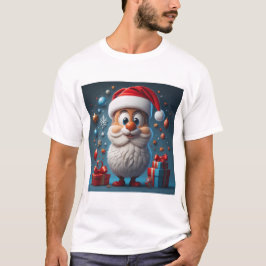 Camiseta Navidades Cute Santa